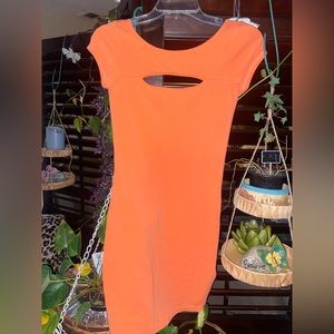 Guess body-con cut-out mini dress